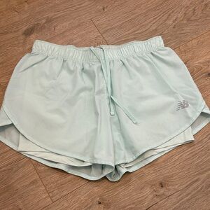 New Balance Women's Mint Athletic Shorts